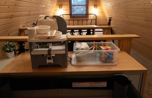 Timber Haven - Cozy A-frame Hot Tub Fireplace - Foto 23