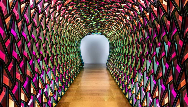 Tunnel for unfolding time, di Olafur Eliasson