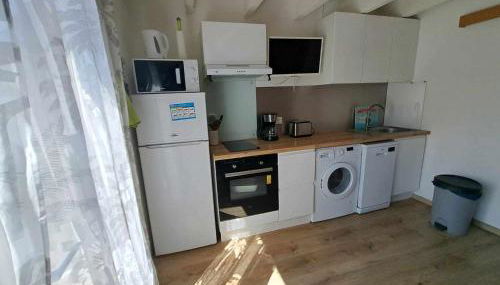 Charmante maison 2 pièces cabine 6 personnes, proche mer et étang, terrasse avec BBQ - FR-1-326-752 - Foto 5