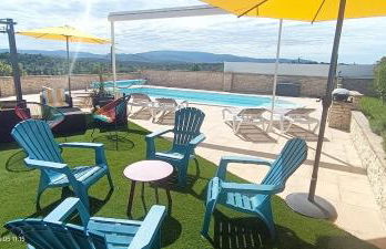 Gîte myosotis Piscine Privée 4 Chambres - Foto 22