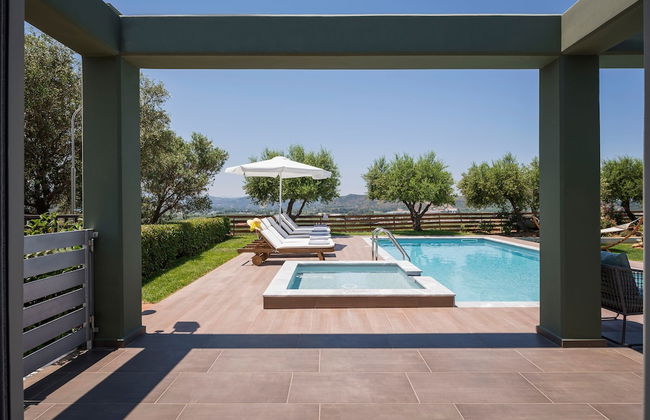 Mythic Olive Villa Views - Private Pool - Foto 27