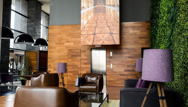 Sala de estar do lobby