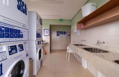 Flat 16 Frente Mar - Lindo e Confortável - STS - Salvador Temporada Studio - Foto 69