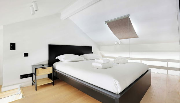 Modern Apartment - 2bd/5p - Sentier/montorgueil - Foto 3, Habitación