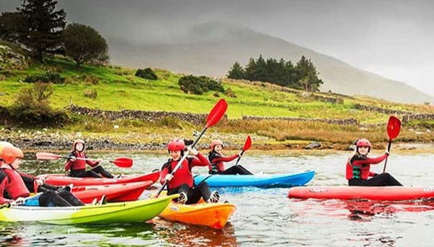 Tour en kayak por el fiordo de Killary