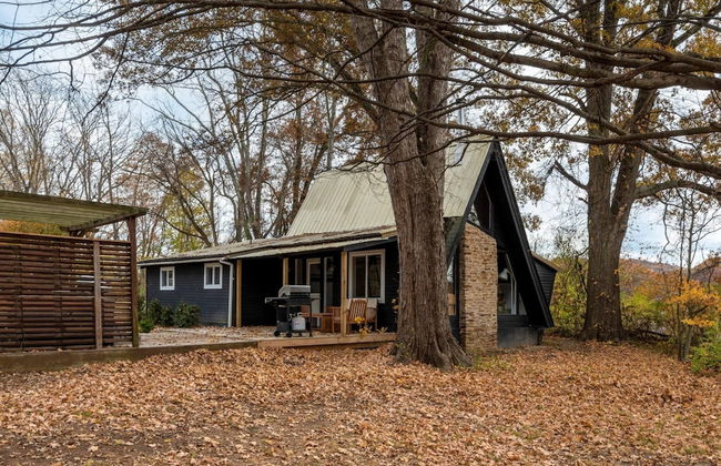 Lake View Hot Tub Modern A-frame - Foto 29