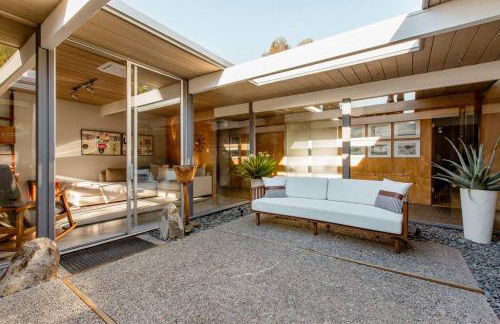 Eichler Mid Century Modern Designer Pool/Jacuzzi - Foto 19