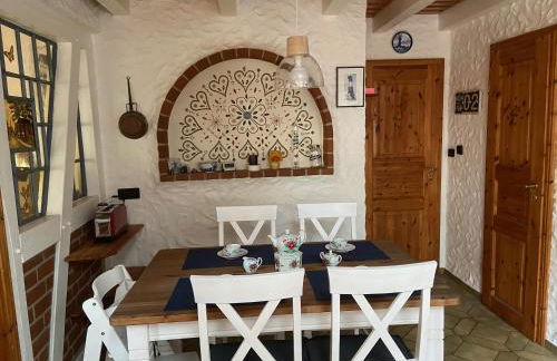 Lindenhuus-Urlaub unter einem Teilreetdach-Terrasse - Nahe Norden-Norddeich - Foto 10