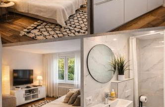 Gästehaus zur Uni Klinik Exklusives Apartment mit Küche und Badezimmer - Photo 1