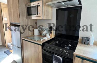 Kayes Retreat Three bed caravan Newquay Bay Resort Quieter area of park - Foto 10
