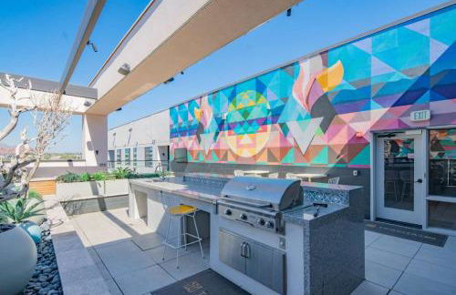 Stylish 1BD - Pool, Gym, Parking, W-D - Sleeps 4 - Foto 12