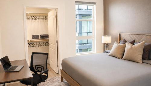 Resort-Style APT with Pool, Gym & Parking 10min to Disneyland - Photo 3, wardrobe, heating