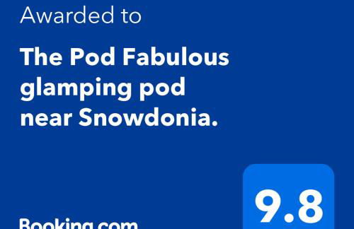 The Pod Fabulous glamping pod near Snowdonia. - Photo 24