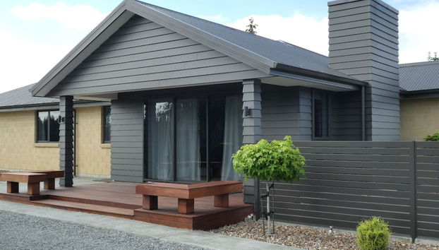 Entrée de l’hébergement