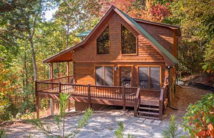 Red Apple Mountaintop cabin hot tub, WiFi, Pet friendly, Fireplace, pit, BEST VIEWS - Foto 37