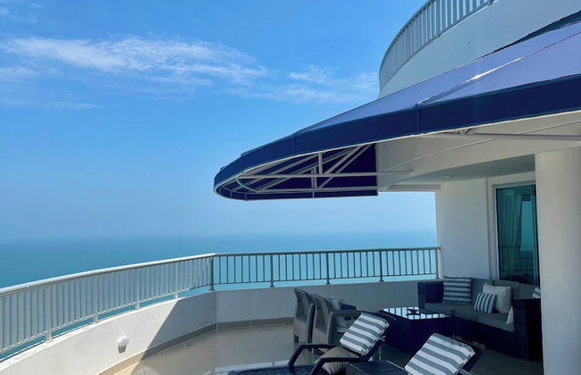 Luxurious Penthouse in Cartagena With Ocean Views and Private Terrace - Foto 41