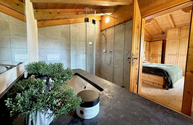 Panorama Chalet mit Sauna by BelleStay - Foto 47