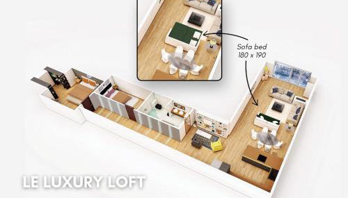 LE LUXURY LOFT - CENTER l DECEMBER MAR-KET l EUROPEAN PARLIAMENT l PARKING l NETFLIX - SPACIOUS & UNIQUE - LE LUXURY LOFT - CENTRE l MARCHÉ DE NOËL l PARLEMENT EUROPÉEN l PARKING l NETFLIX - SPACIEUX & UNIQUE - Photo 5