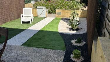 Appartement T2 avec son rez de jardin de 40 m2 5 couchages 250m de la plage et 15km de l'Arena - Foto 1