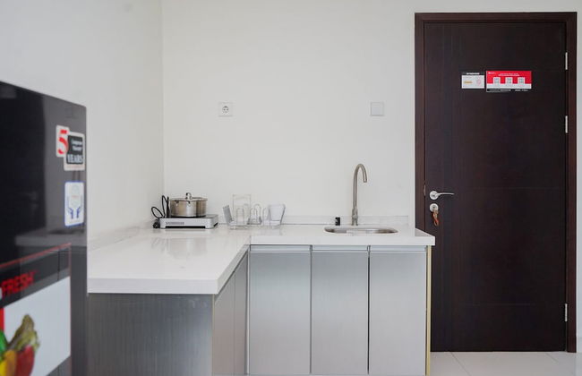 Comfort And High Floor Studio At Brooklyn Alam Sutera Apartment - Foto 6