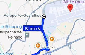 Studio no Centro Guarulhos a 7 Km AirPort GRU Cond High Standard - Foto 6