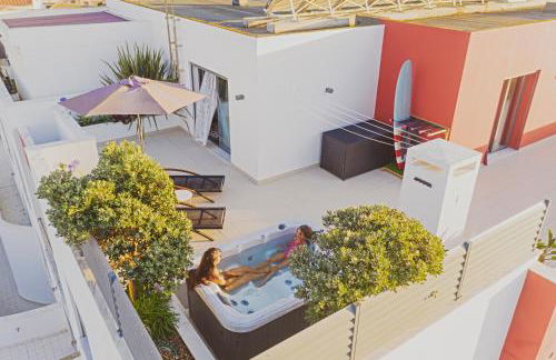 Bica, luxury heated penthouse with jacuzzi and large terrace in Baleal - Foto 19