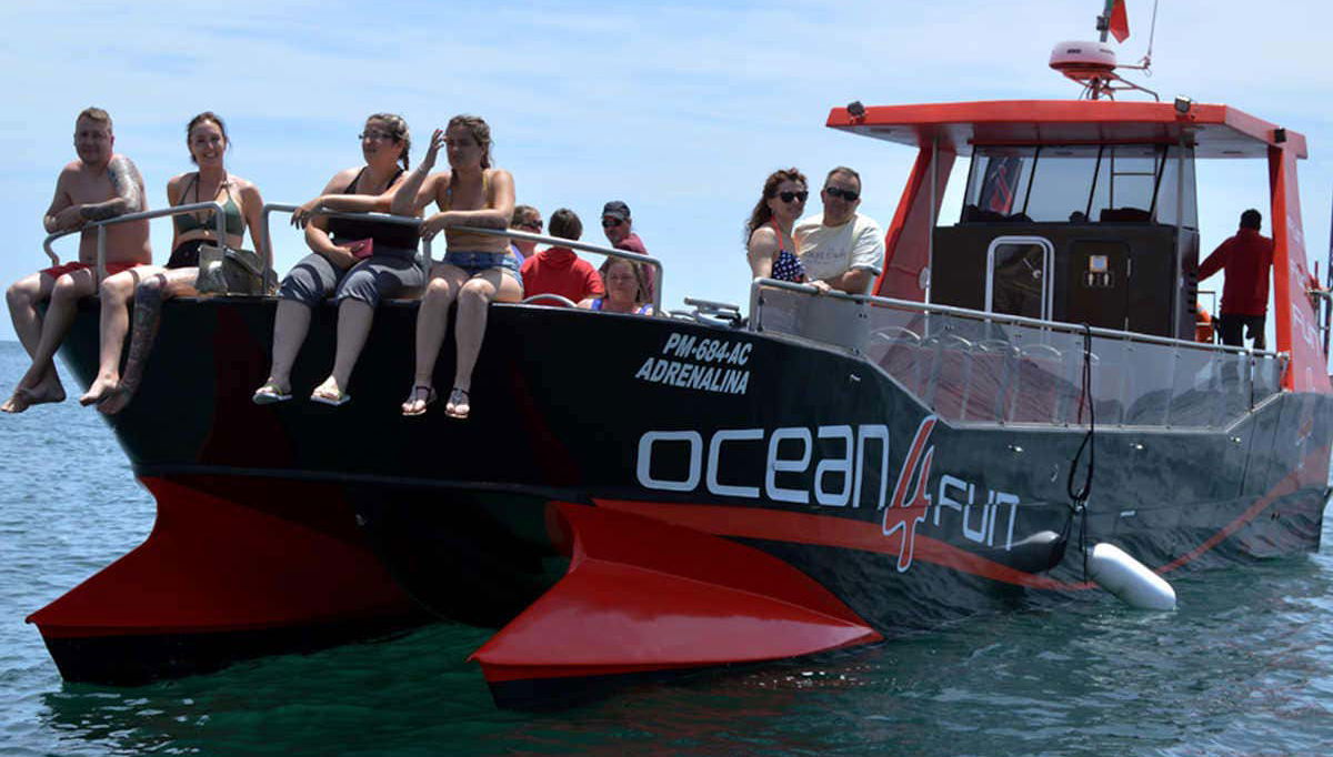 Le bateau de la visite