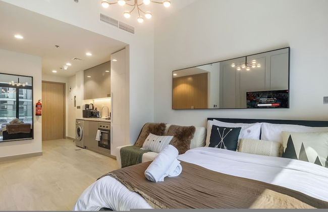 Elegant Studio w Balcony View Near Downtown Dubai - Foto 10