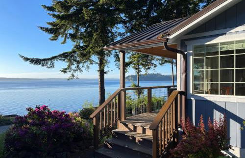 Puget Sound Chic Romantic Cottage with Private Beach Access & Gated Entry - Foto 38