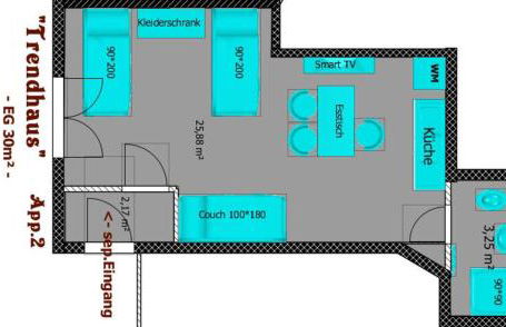 1-ZApp "TRENDHAUS-2" Zentrum! - Foto 11