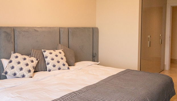 Palm Perfection 3BR with Private Beach - Foto 5, Habitación