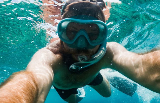 Snorkeling dans le parc naturel de Porto Conte - Photo 1