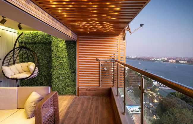 Xuru Stays I The Paragon Of The Nile 2 BDR Apt. @ Maadi - Foto 59