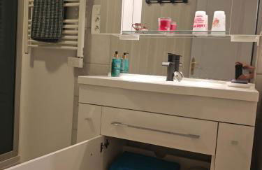 chez Émile côté face maison entière, 3 chambres, 2 salles de bains,jardin et terrasse - Foto 46