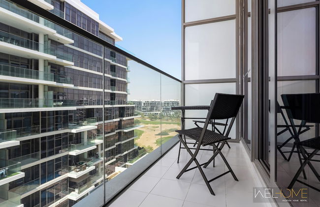WelHome - Charming Breathtaking 1BR Apt. In Damac Hills - Photo 15