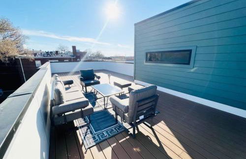 Designer 3BDR Penthouse with Private Rooftop Monument Views Near Popular H Street Corridor Parking Included Free Cancellation - Foto 24