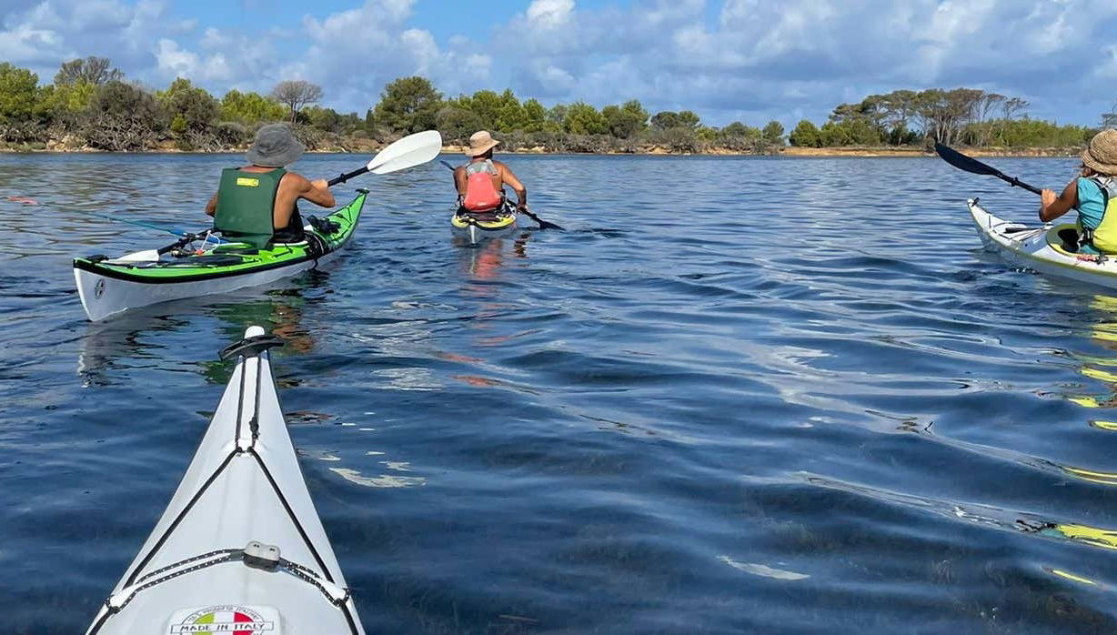 Tour delle isole dello Stagnone di Marsala in kayak