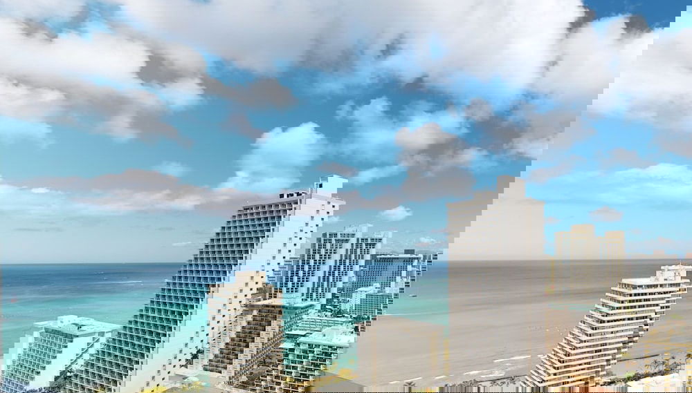 Artsy 32nd Floor Condo with Modern Furnishings & Gorgeous Ocean Views - Photo 1, Primary image