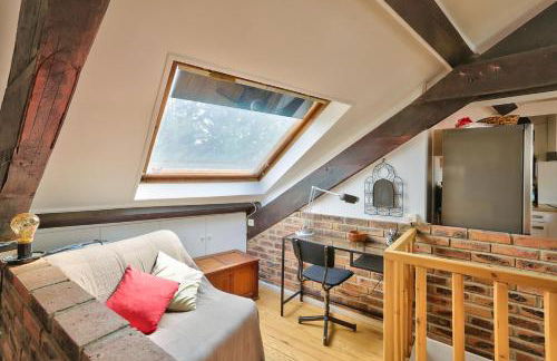 Rustic Bohemian Duplex in Meudon - Foto 4