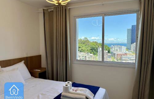 Apartamento Com Linda Vista Mar Na Graça - Foto 21