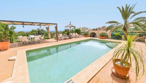 CAN TROBAT - Gran Villa Mallorquina con piscina - Foto 5, Garden, sunbed