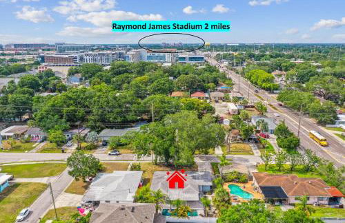 Heated Pool! Paradise in Midtown Tampa 3B2B - Foto 45