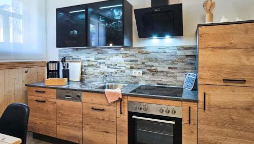 MiCasa Rooms - Altbauflair im Denkmal, Parken, nahe Messe - EGA - MDR - Foto 3, stove, dishwasher, toaster