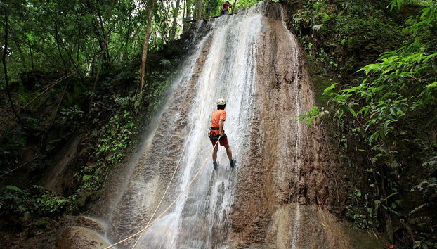 Rapel na praia de Calhetas - Foto 4
