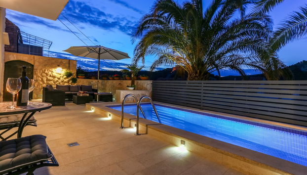 Villa Capitis in the Centre - Deluxe Apartment with Swimming Pool - Foto 2, Habitación