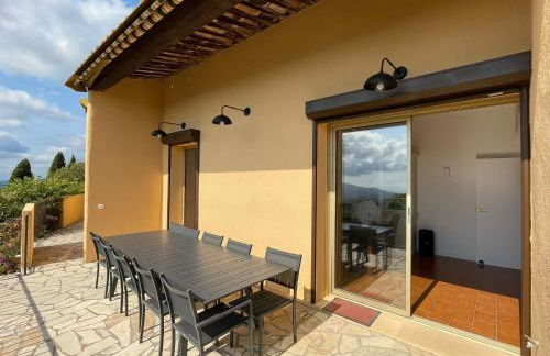 Villa La Baume 10 couchages, piscine, vue mer Le Tignet 06 - Foto 21