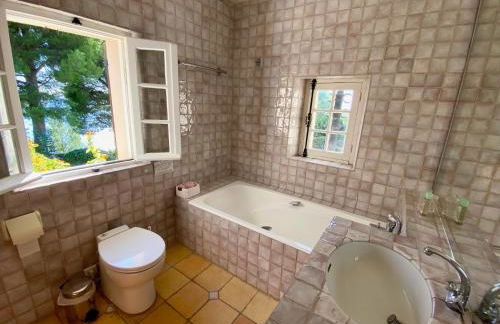 Grande villa familiale vue mer avec piscine - domaine privé à St Cyr sur Mer - Foto 50