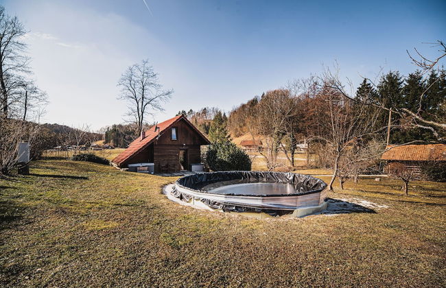Wooden Cabin Žurej With Hot Tub - Foto 26