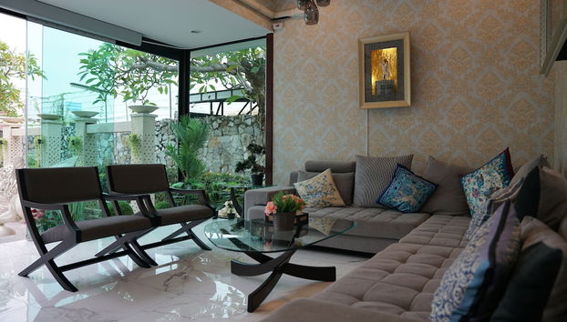 Sala de estar do lobby