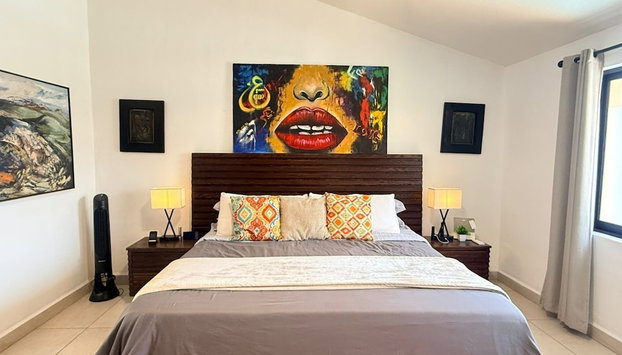 Luxurious Ajijic 2 Bedroom House - Huge Patio - Bikes - Gym - Pickleball Court - Foto 5, Habitación